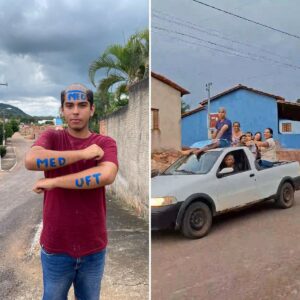 Jovem que trabalhava na roça e passou em medicina na federal chegou a estudar 10 horas por dia